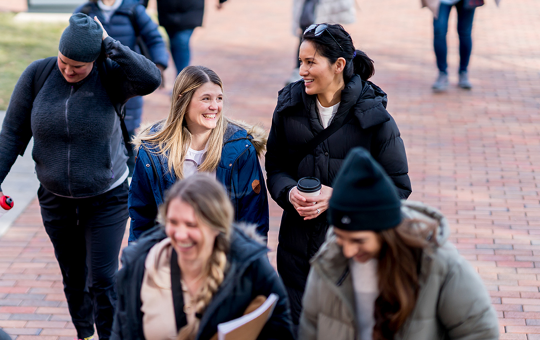 Four Wheaton Students